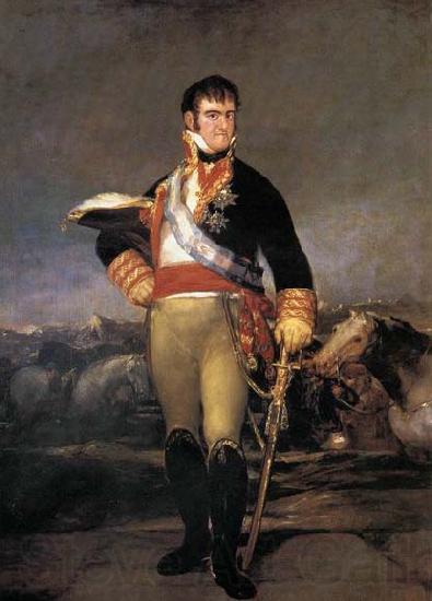 Francisco Jose de Goya Portrait of Ferdinand VII